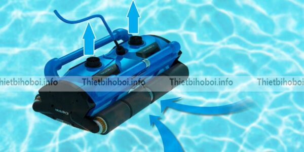 Robot vệ sinh TFC 400H giúp làm sạch bể bơi