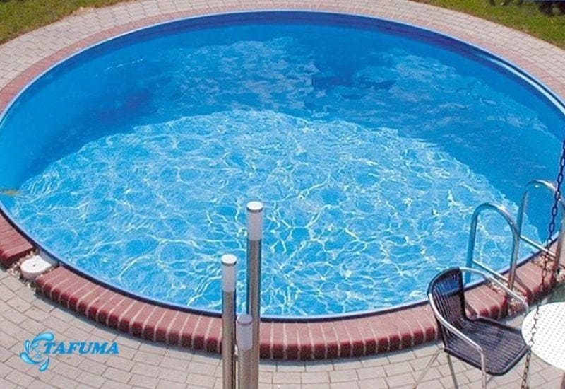Cách tính thể tích bể bơi hình tròn