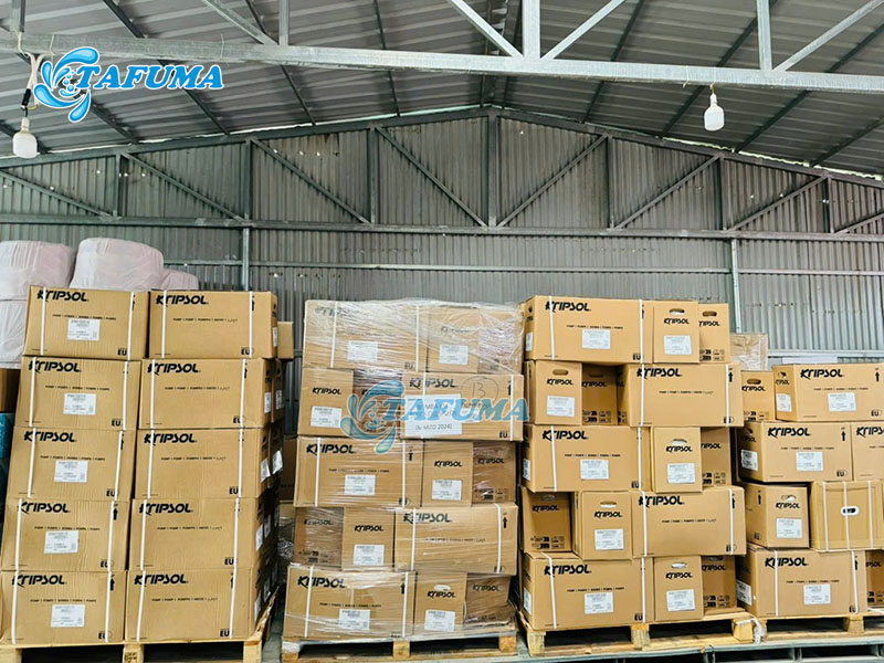 Máy bơm Kripsol KNG tạo kho của Tafuma, sẵn sàng phục vụ quý khách hàng