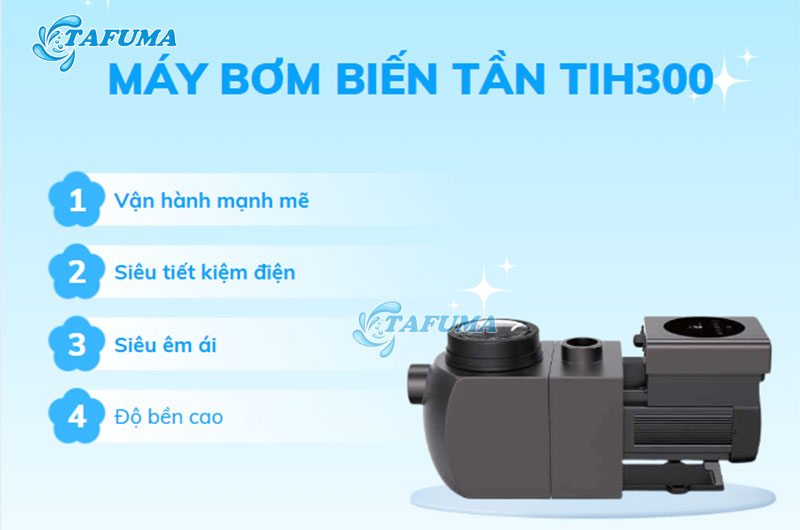 Máy bơm TIH300 sở hữu nhiều ưu điểm nổi bật
