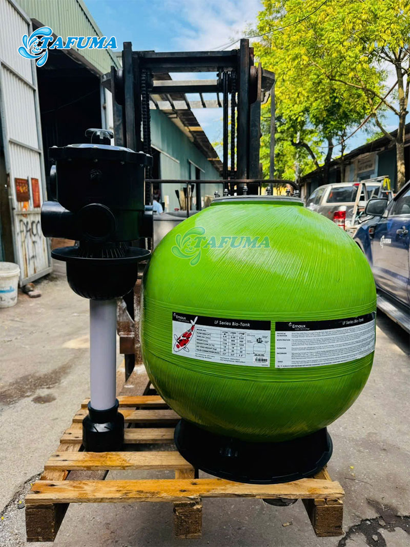 Bình LF700 sử dụng van đỉnh 6 chức năng hiện đại, tiện dụng
