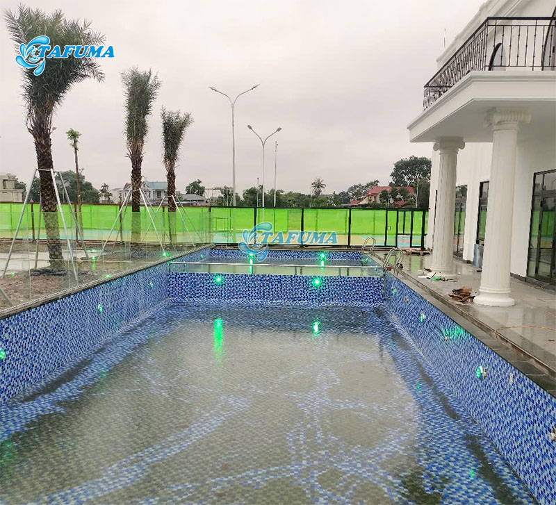 Đèn led hồ bơi rất đa dạng màu sắc