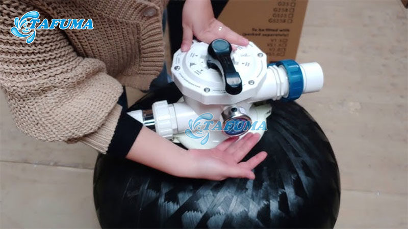 Bình lọc Minder Series M đen bị lỗi kẹt van