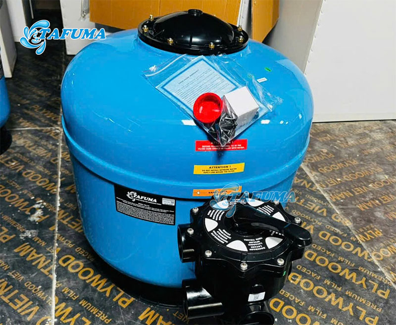 Bình lọc nước bể bơi Tafuma được đánh giá có hiệu suất lọc cao
