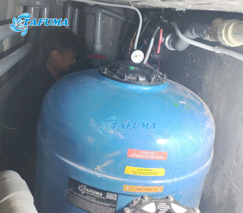 Lựa chọn bình lọc Tafuma phù hợp với dung tích bể bơi