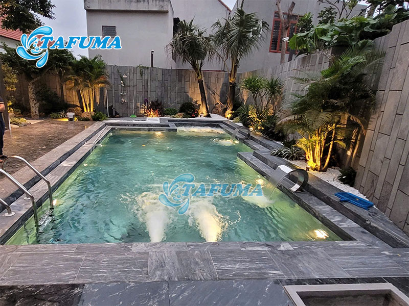 Đèn hồ bơi Tafuma cho ánh sáng đẹp