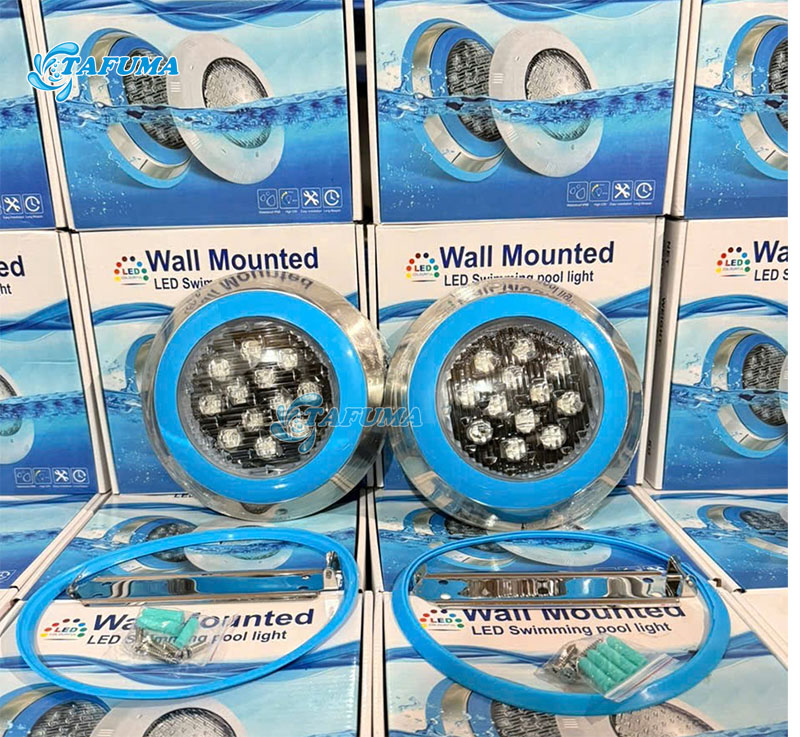 Đèn hồ bơi tại kho của Tafuma sẵn sàng cung ứng cho khách hàng