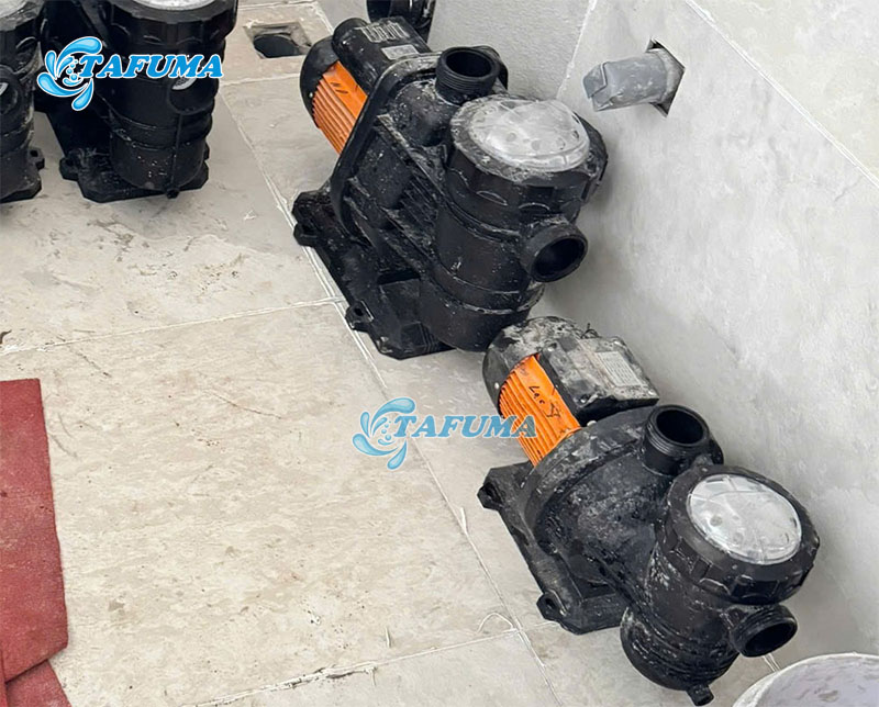 Chọn máy bơm Tafuma có công suất phù hợp với thể tích bể bơi