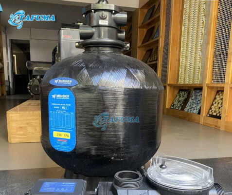  Minder M đen được đánh giá cho hiệu suất lọc nước hiệu quả