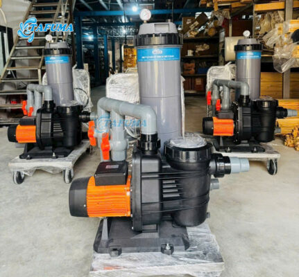 Bộ vệ sinh bể bơi di động 3 món có sự di chuyển linh hoạt