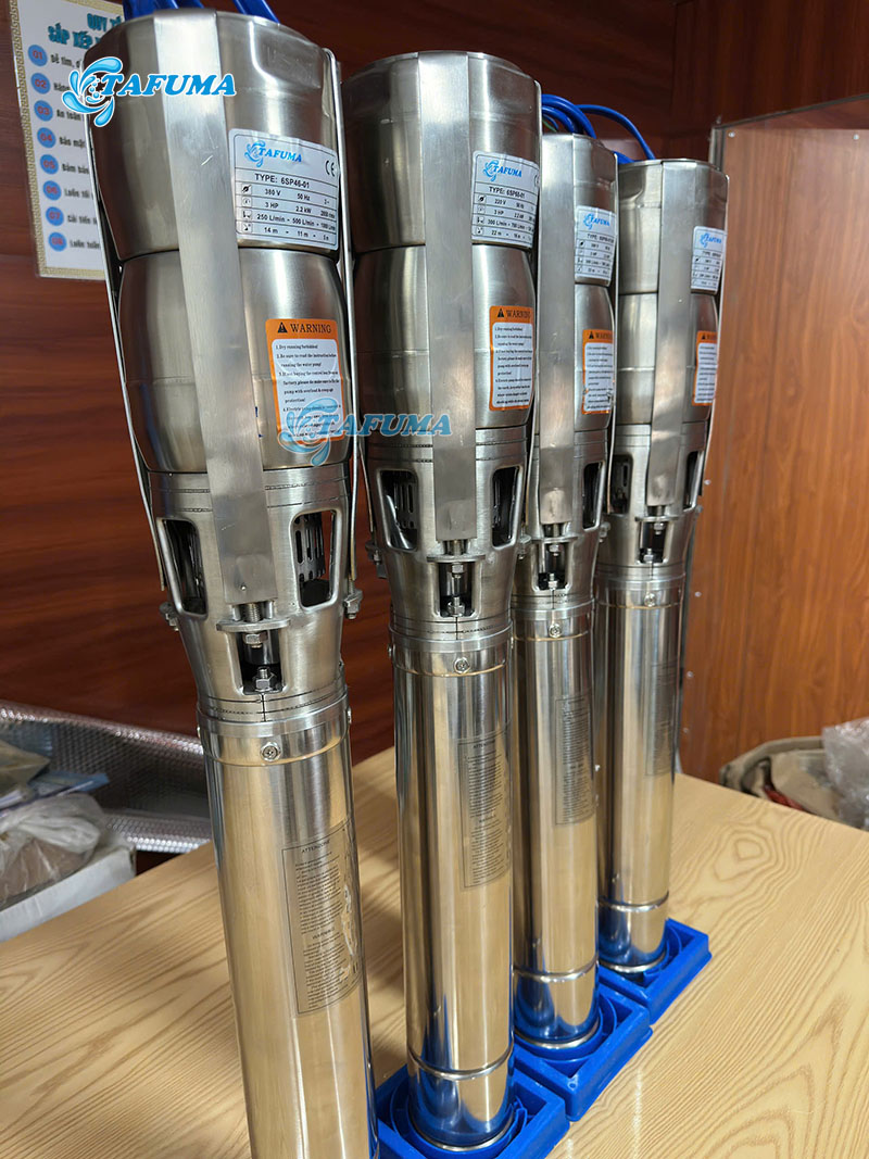 Bơm Tafuma 6SP tại kho của Tafuma