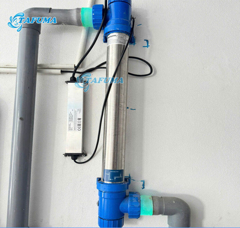 Đèn UV được lắp đặt ở nhiều loại hình hồ bơi