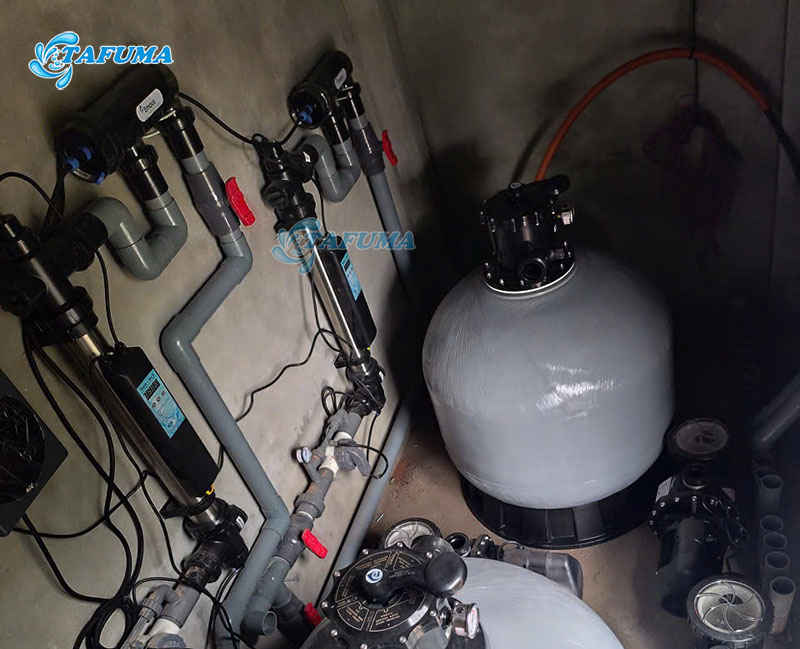 Đèn UV Emaux được Tafuma lắp đặt cho khách hàng