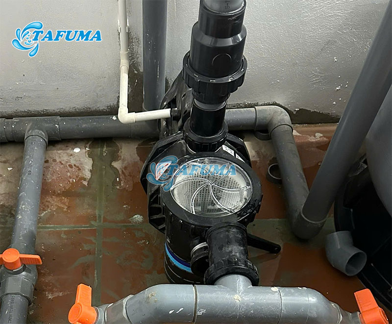 Máy bơm bể bơi rất dễ dàng lắp đặt, bảo dưỡng