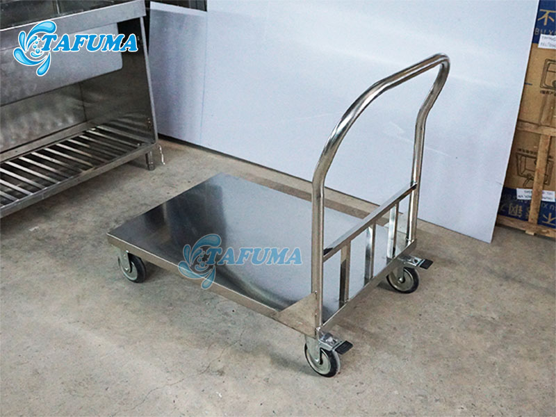 Xe đẩy inox