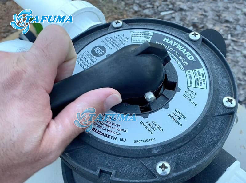 Chọn đúng chế độ để backwash chuẩn xác