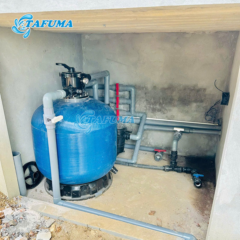 Kiểm tra kỹ hệ thống van, áp suất của bình lọc trước khi tiến hành rửa ngược