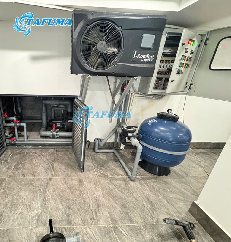 Rửa ngược bình lọc giúp cát lọc sạch hơn, làm việc hiệu quả hơn