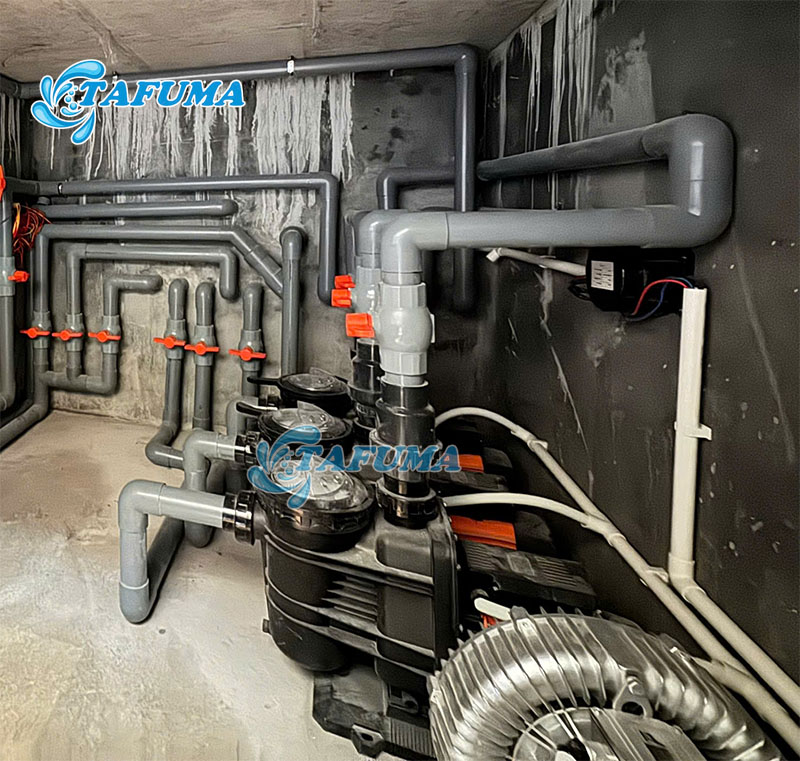 Máy bơm hồ bơi có vai trò quan trọng trong hệ thống lọc nước