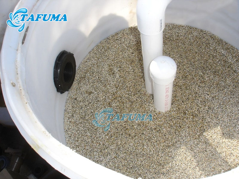 Thay cát bình lọc theo định kỳ đảm bảo hiệu quất lọc tối đa