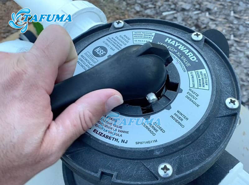 Vệ sinh bình lọc bằng chế độ backwash